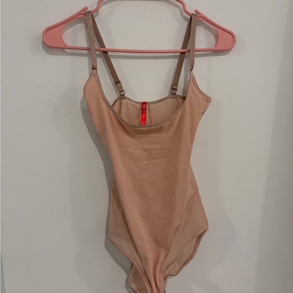 SPANX Tops - SPANX Women's Bodysuit in Nude